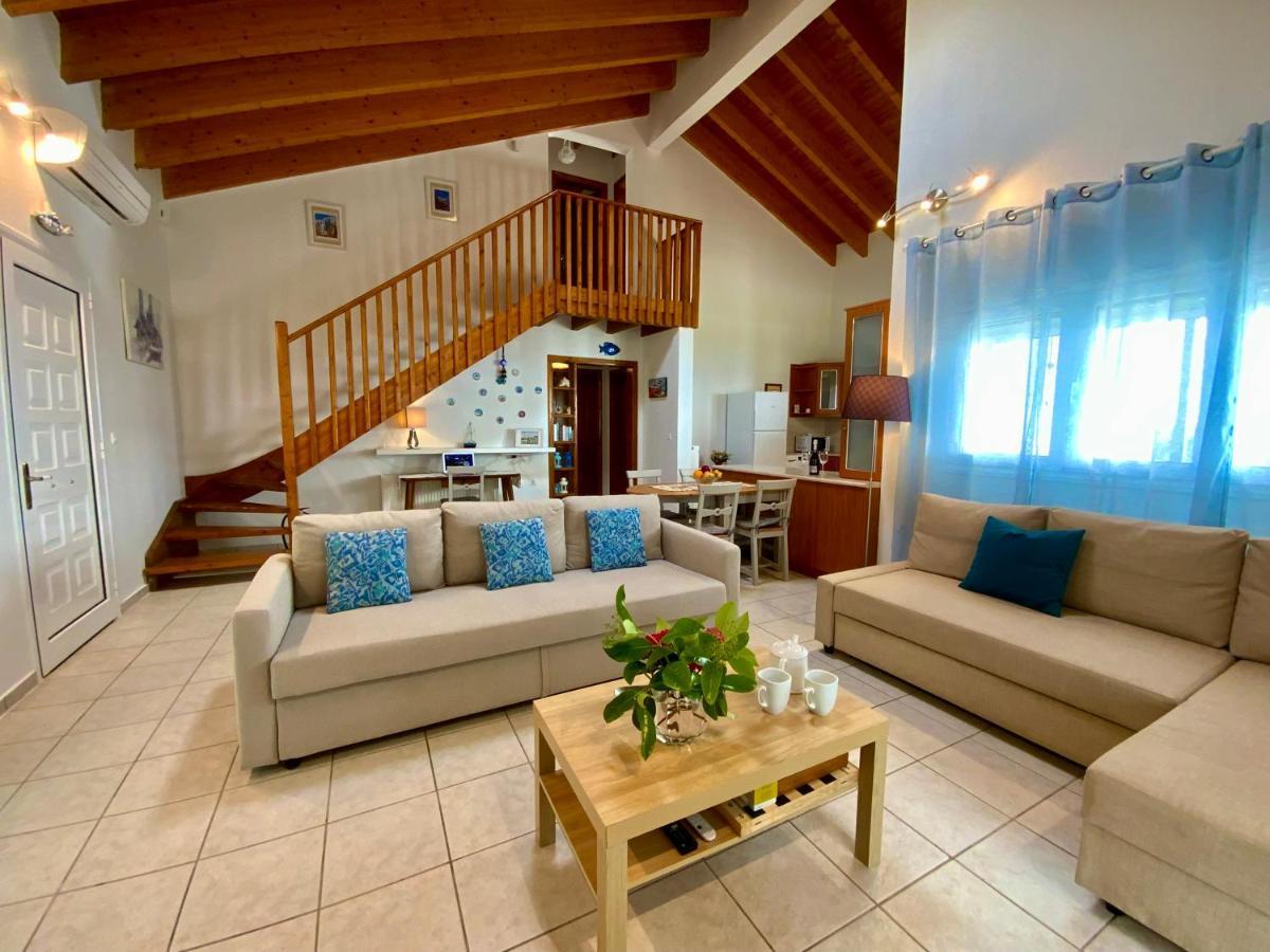 Villa Azure Katsaros  Екстер'єр фото