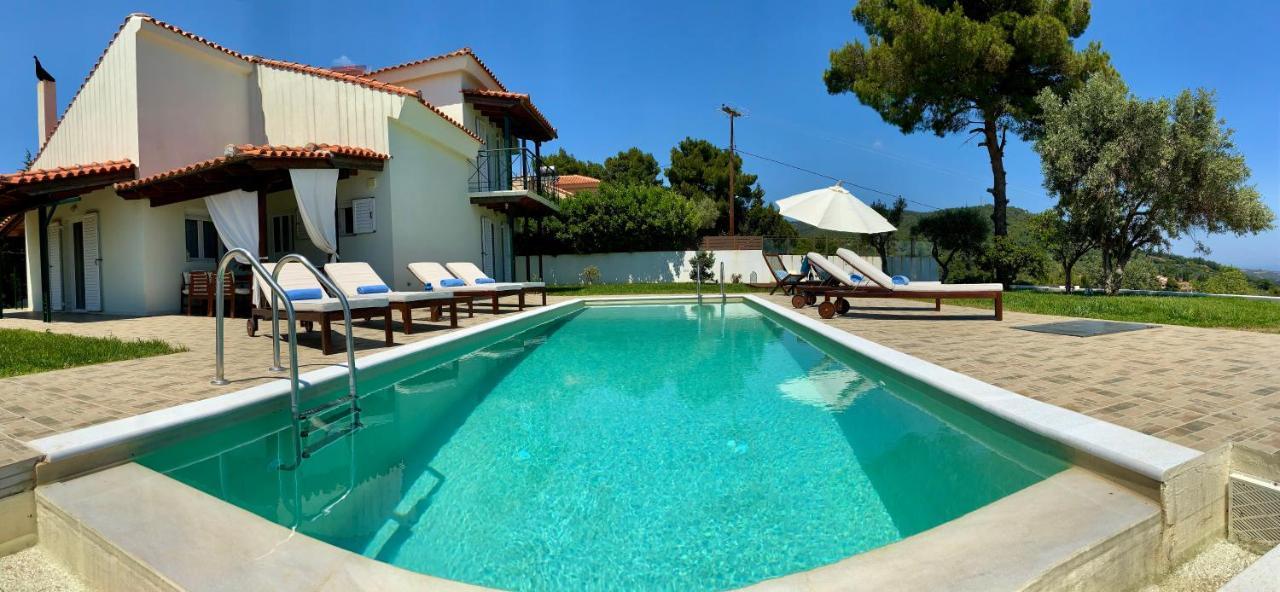Villa Azure Katsaros  Екстер'єр фото